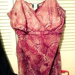 Women's summer flowy tank top.2x